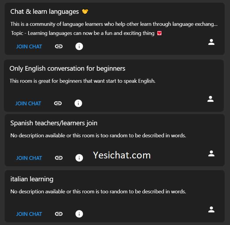 Chat with strangers from other countries Yesichat